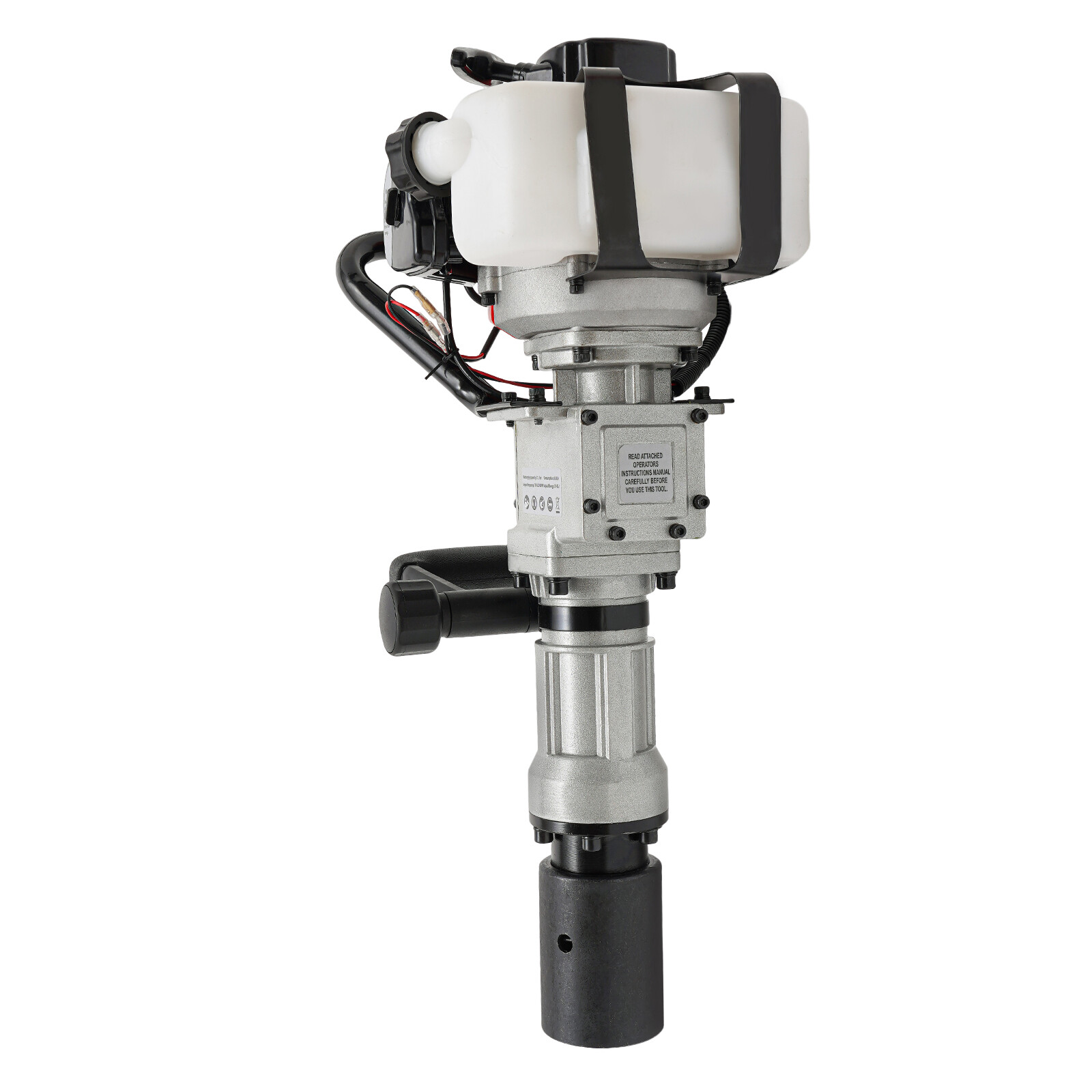 2 Stroke Gas Powered T Post Driver Fence Pile Driver Jack Hammer w/Chisel 32.7cc