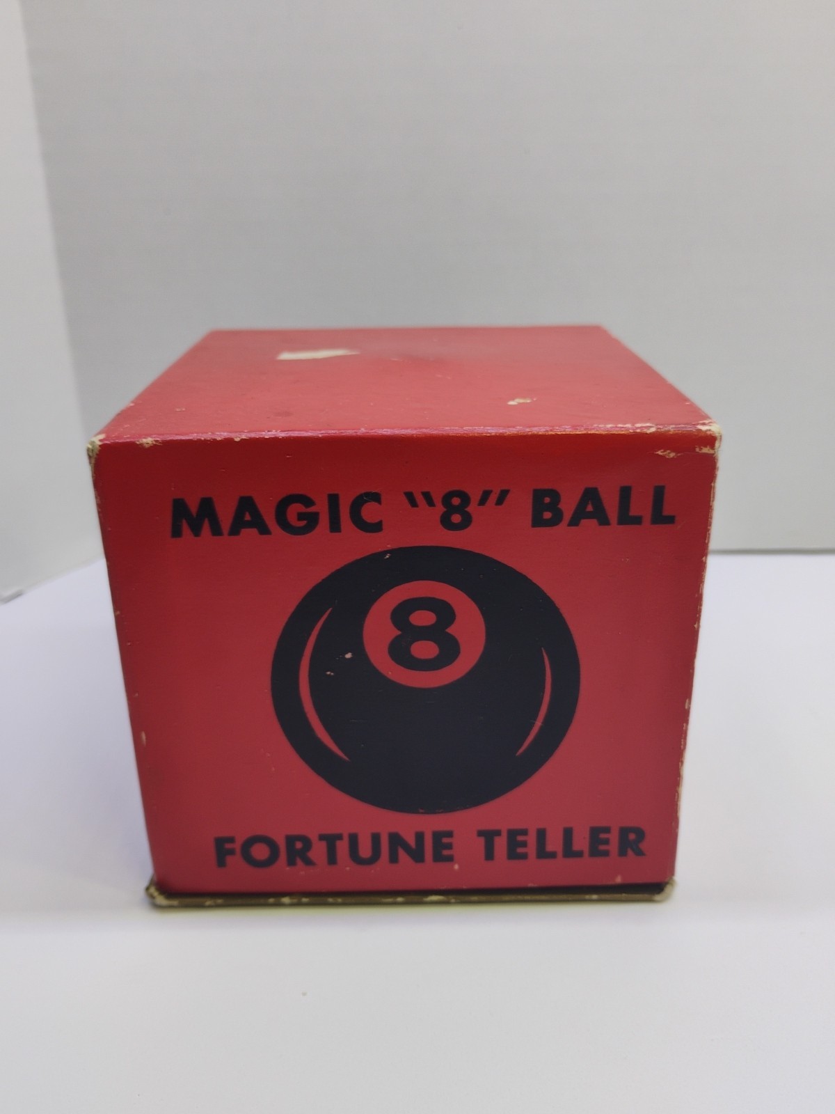 RARE Magic 8 Ball Fortune Teller Original Box Alabe Crafts 1948-50 USA VTG Read