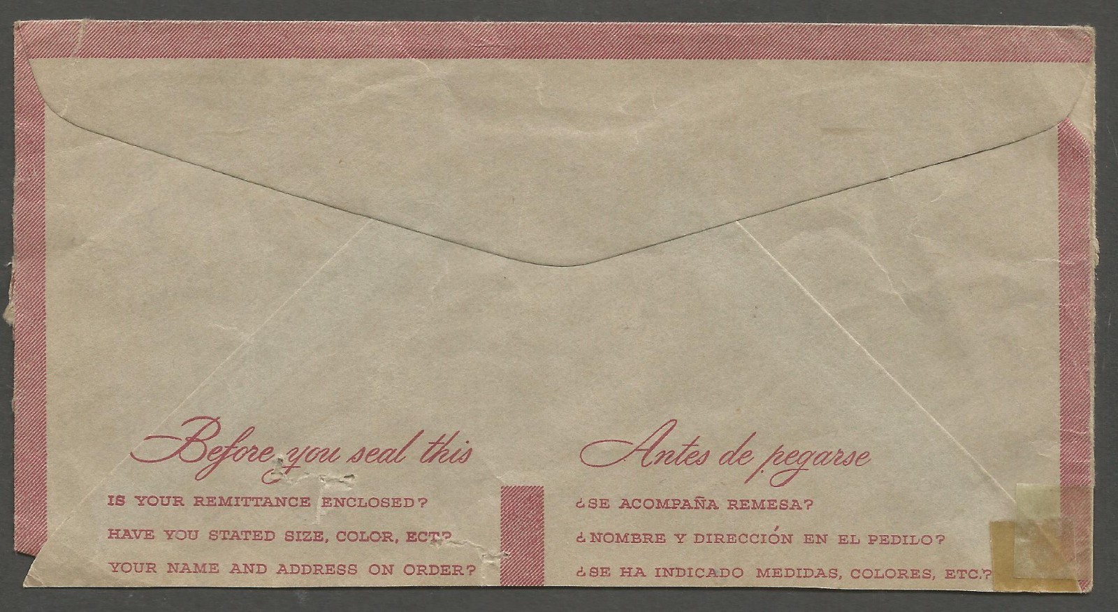 1952 RPO - St J & C BK - Newfoundland Montgomery Ward Reply Cover 7c GVI Postes