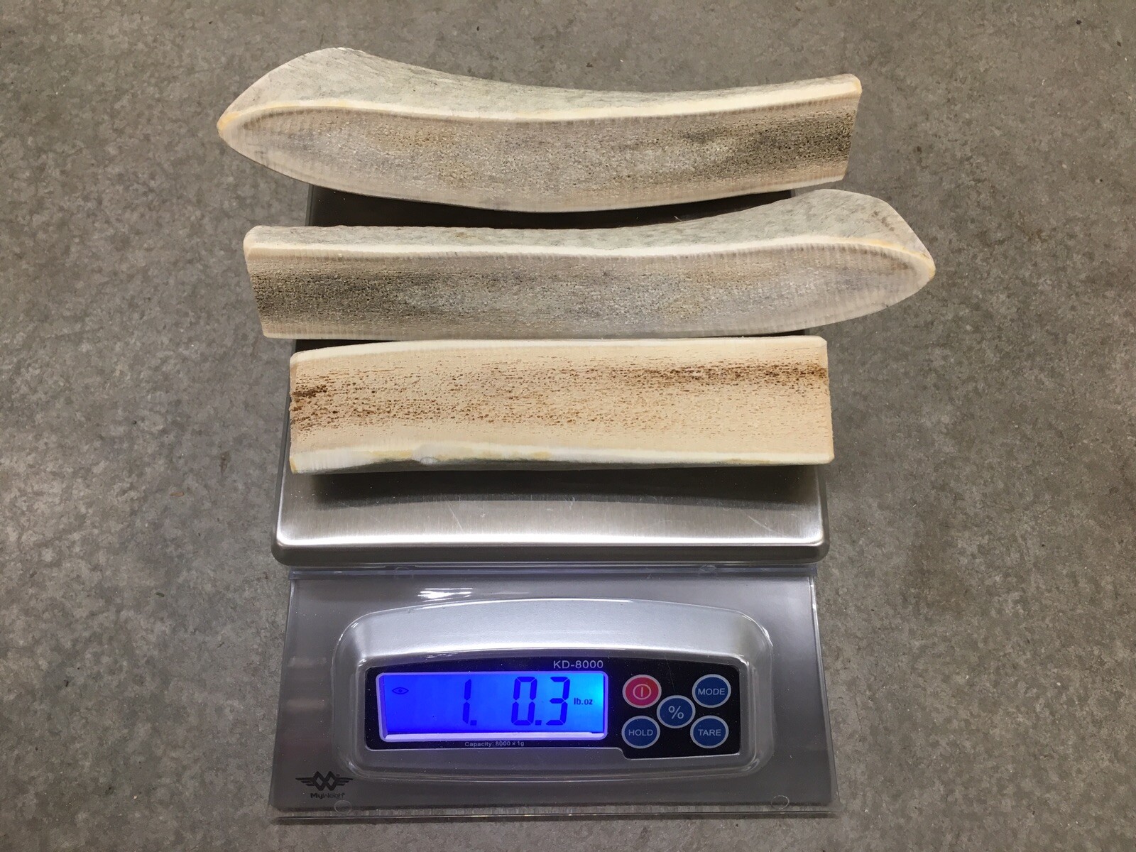 1 Pound Cheap Chews Split Elk & Deer Antler Dog Chew Mix-M/L/XL SALE Bulk Large