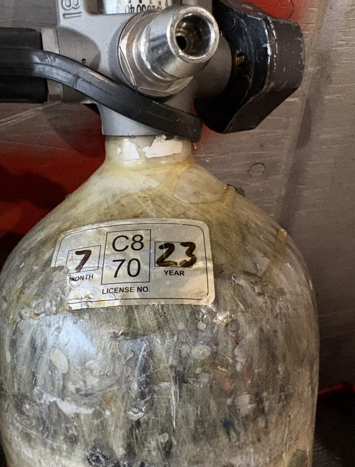 Scott 5.5 Air-Pak X3 w/ Regulator + 45min 5500 PSI QC Cylinder 2023 – No Mask