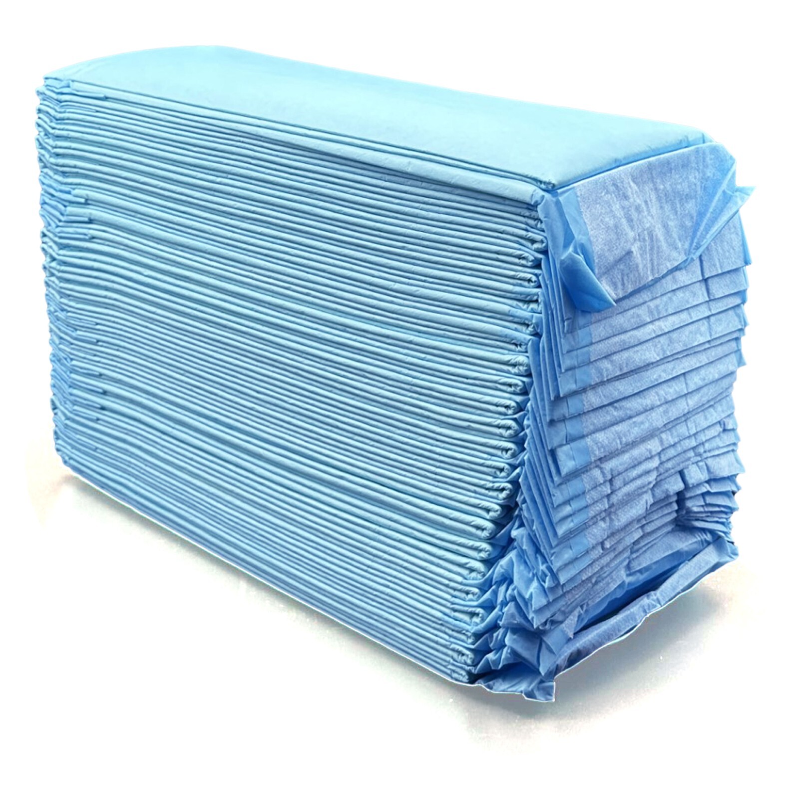 FPN Unscented Blue Potty Training Pads for Dogs 24x24" Ultra-Absorbent UnderPads
