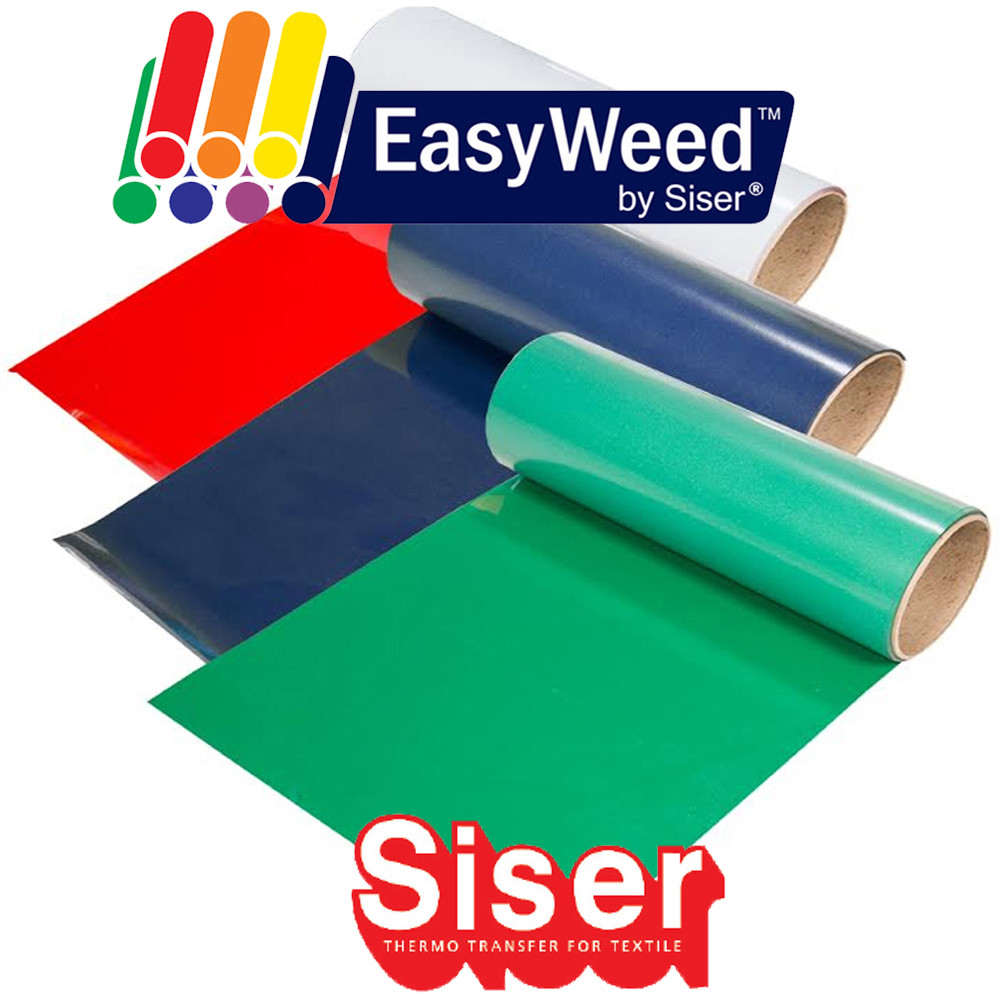 SISER EasyWeed Heat Transfer Vinyl HTV - 15" x 5 Yard Roll T-shirt Vinyl, FRESH