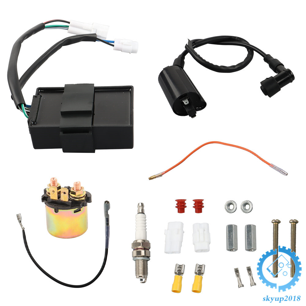 CDI Box Ignition Coil Relay spark plug for Kawasaki Bayou 300 KLF300C 4x4 88-04