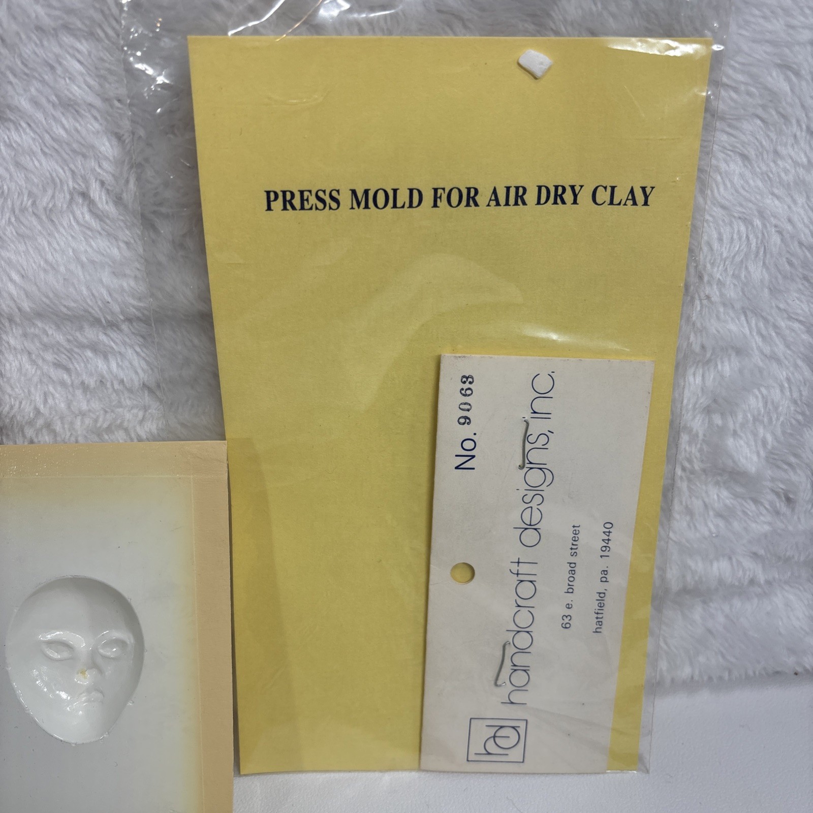 Press Mold For Air Dry Clay Vintage 1990