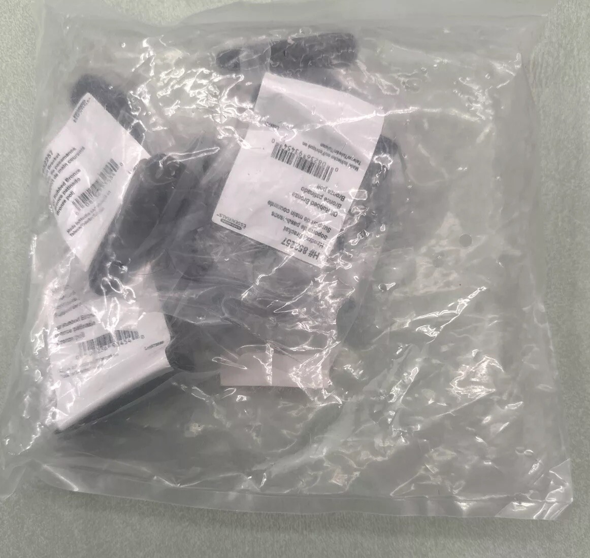 852257 Hillman Handrail Bracket Heavy Duty Oil Rubbed Bronze Sealed Bag Of 5