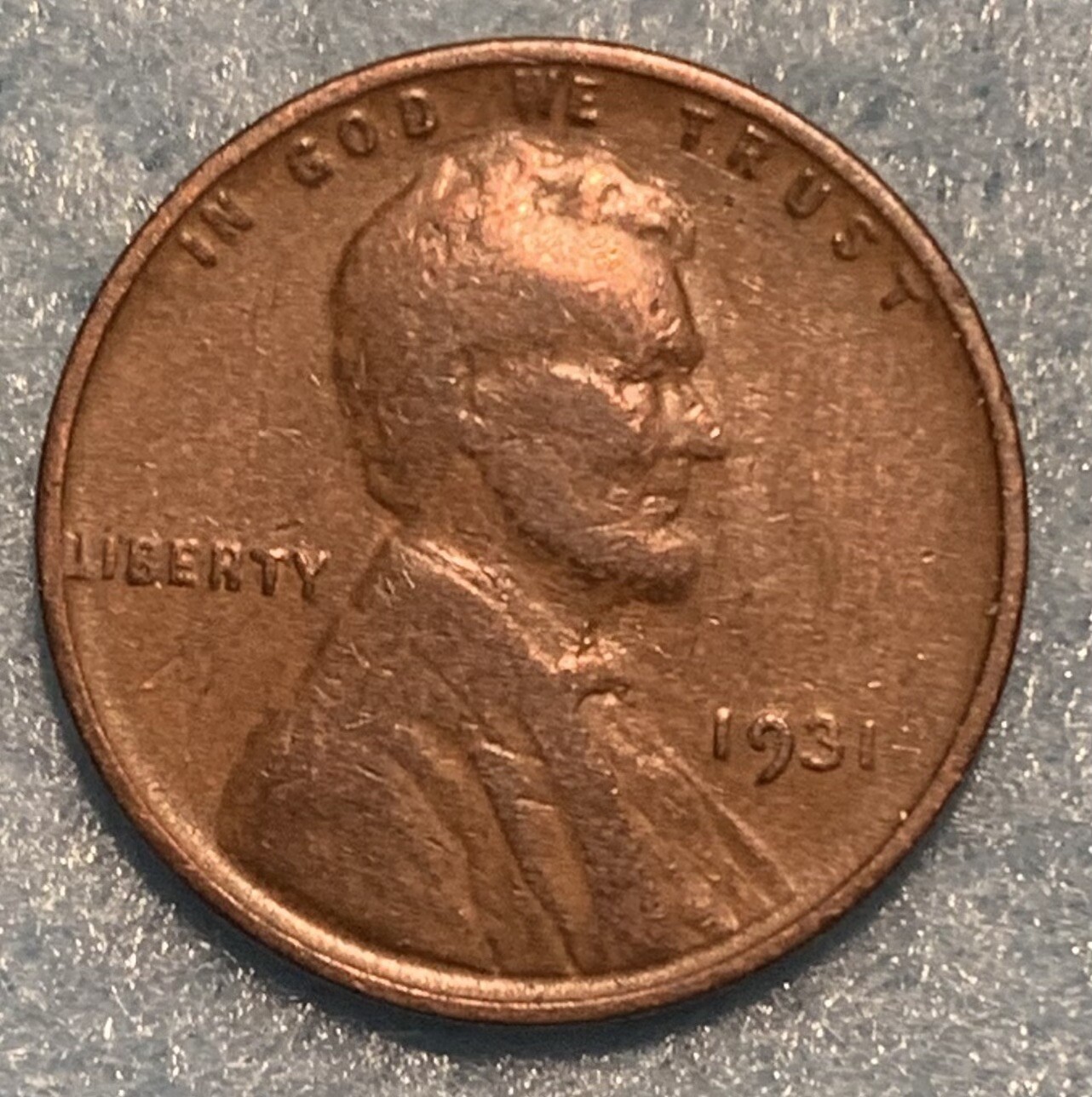 1931 P Lincoln Wheat Cent  G-VG X-210