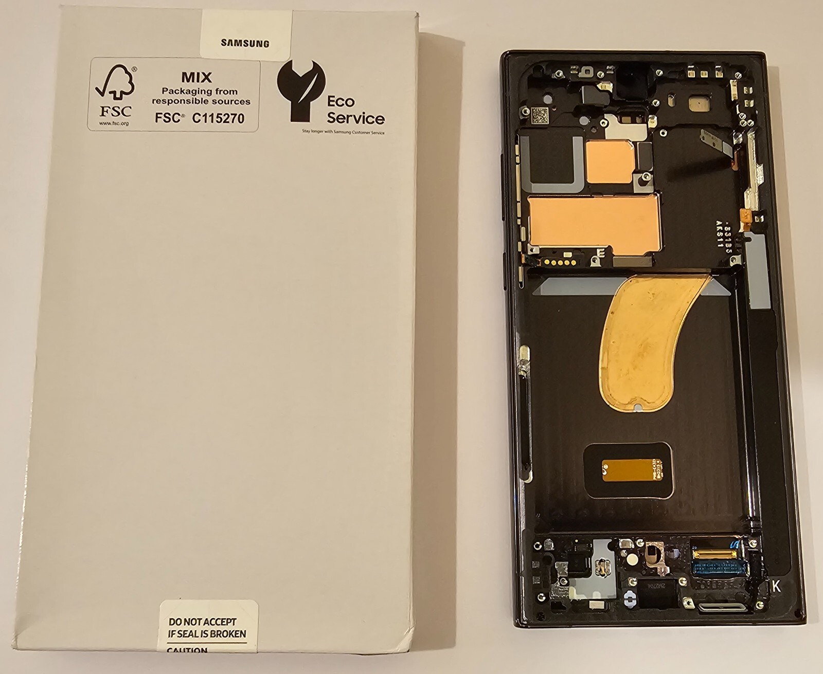 BLACK Samsung Galaxy S23 Ultra SM-S918U AMOLED LCD Screen Replacement OEM NEW