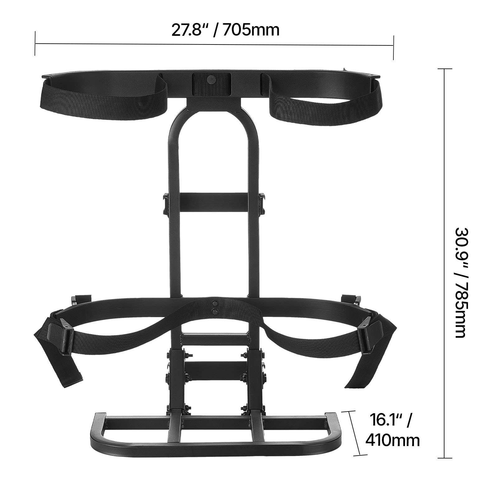 Universal Rear Seat Golf Bag Holder Attachment Rack For Club Car E-Z-Go Yamaha