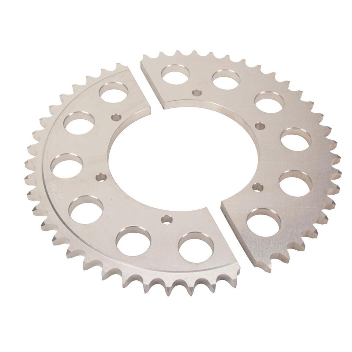 Henchcraft 2908-55-530-S 2-Piece Sprocket, 55-Tooth
