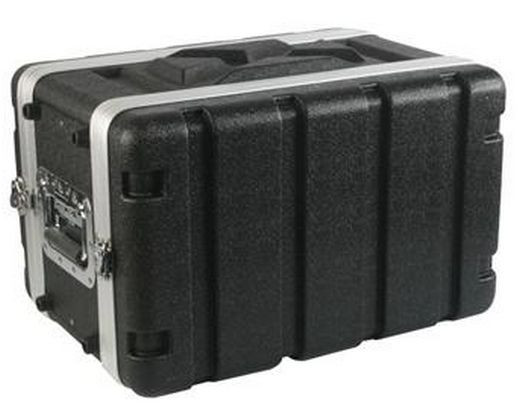 Rack Case 6U Space SHALLOW 8 Inch Deep shell, DJ, Light Weight 19" Std w Screws