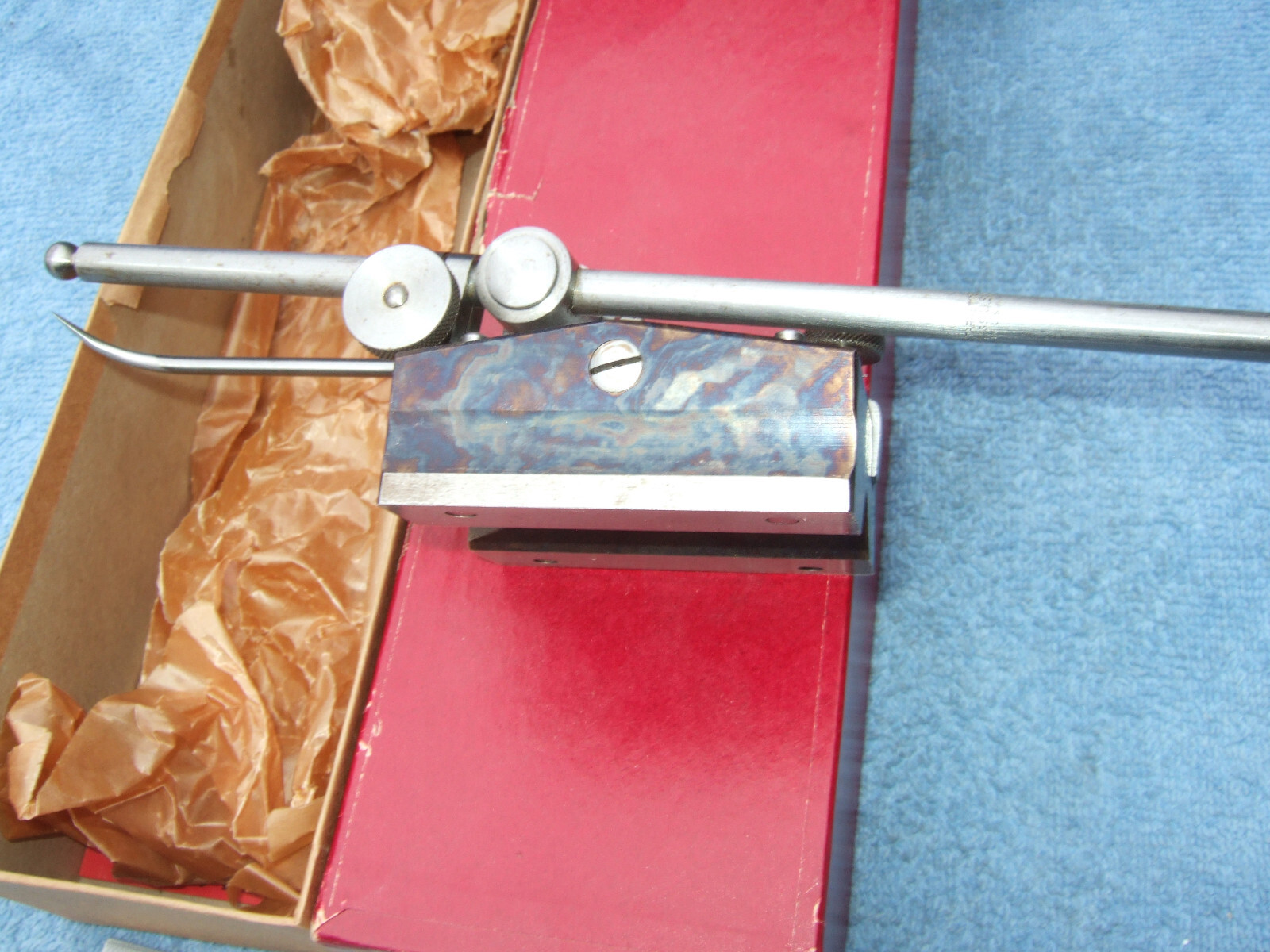 STARRETT SURFACE GAGE 257b OLD VINTAGE PRECISION INSPECTION TOOL GRINDER MILL #A