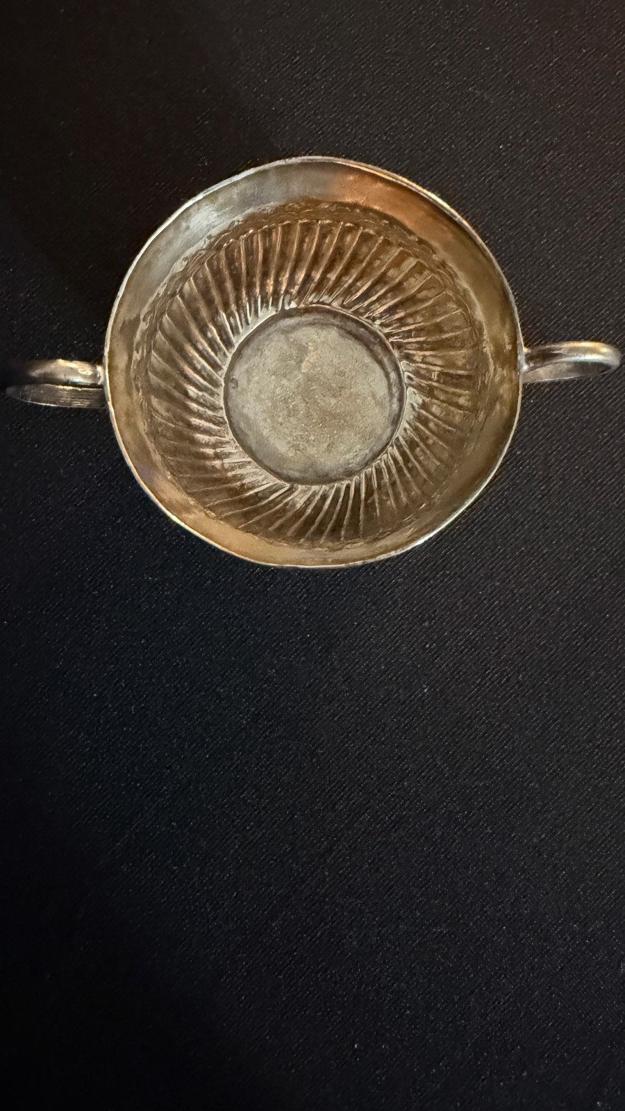 Early George I Britannia Sterling Silver Miniature Caudle Cup London 1718