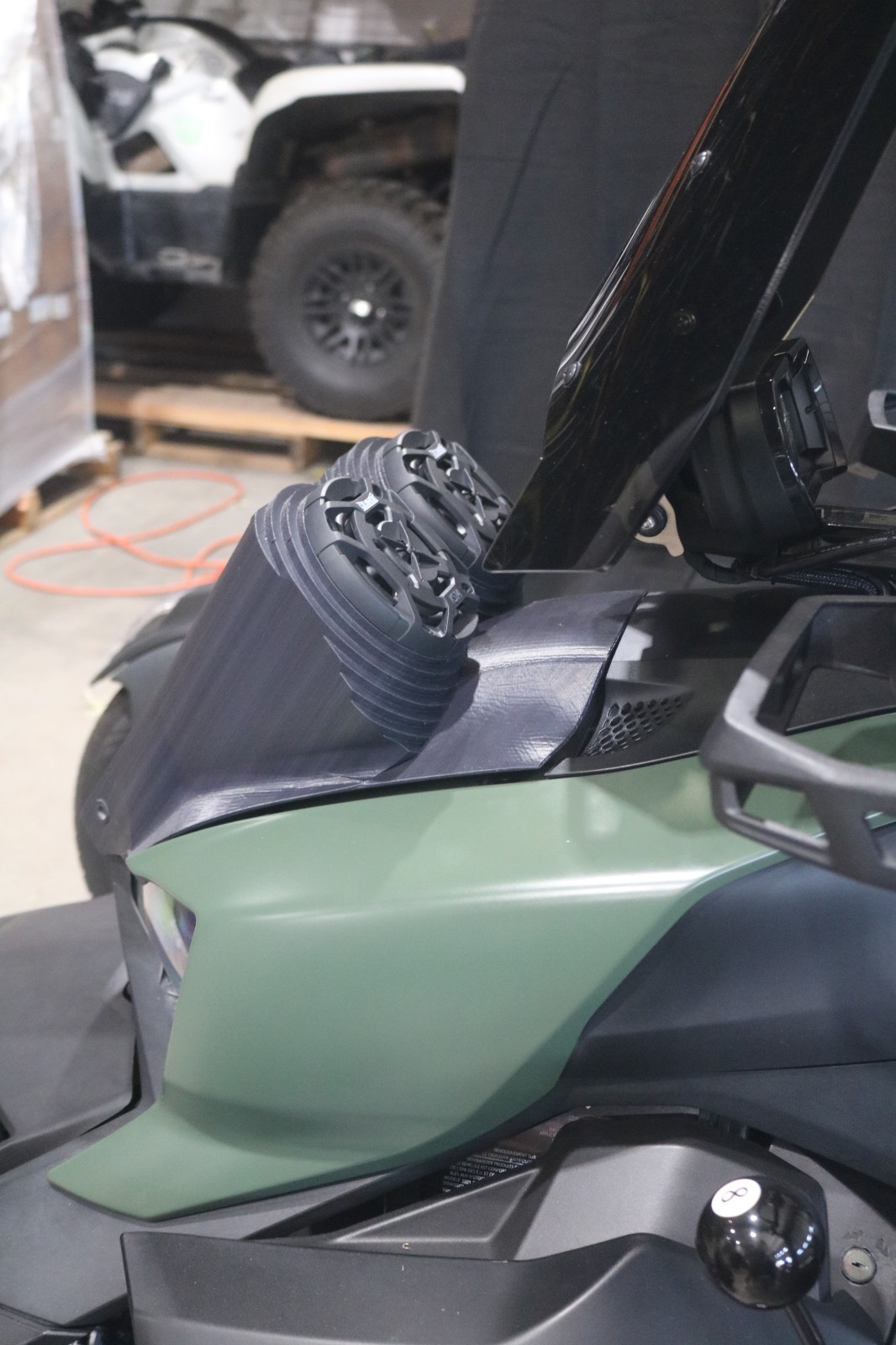 Can-Am Ryker 2-Speaker Bluetooth Hood Replacement