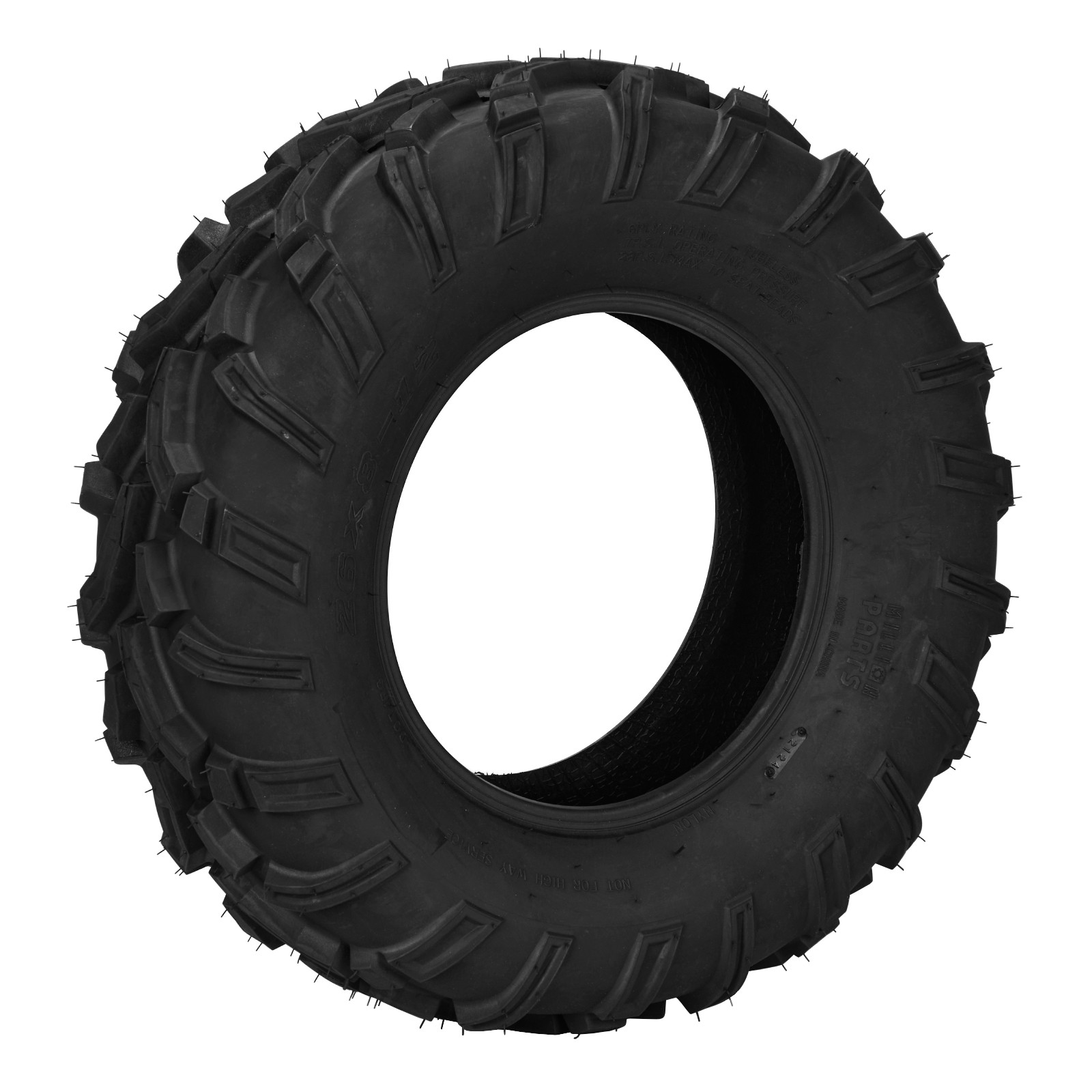 Set of 2 26x8-12 ATV/UTV Tires All Terrain AT 6 Ply 26x8x12 Tubeless