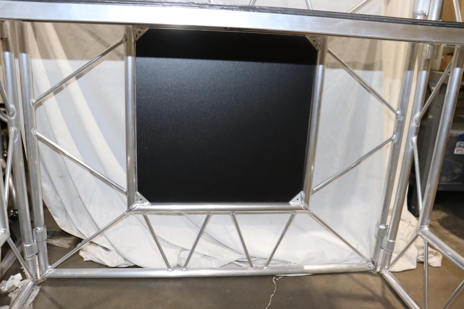 American DJ Pro Event Table 2 Foldable Portable Metal DJ Booth, Used