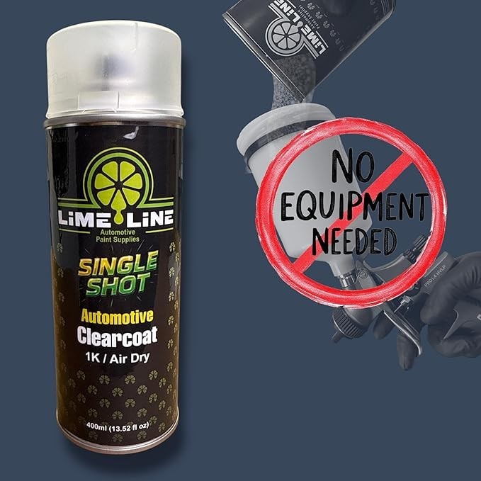 LiME LiNE 1K High Gloss Urethane Clearcoat Spray Paint/Aerosol - Pack of 1