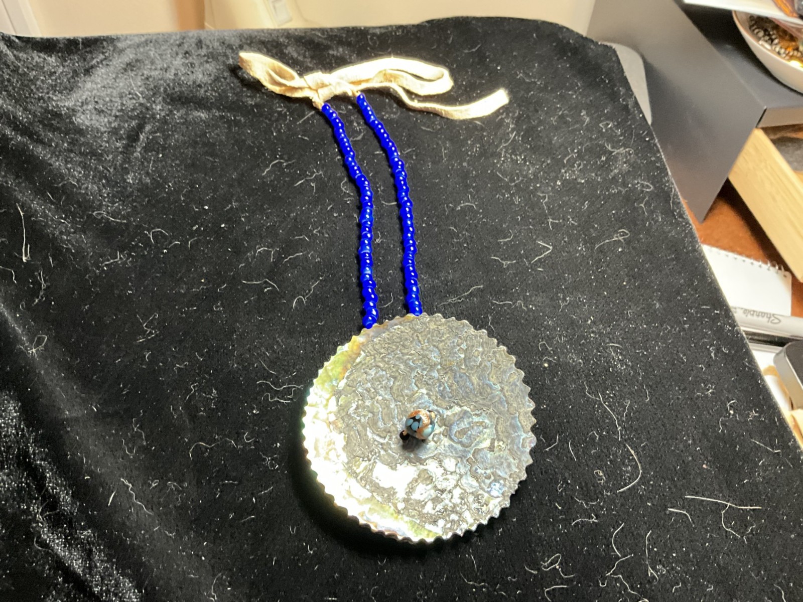 Abalone Choker Necklace