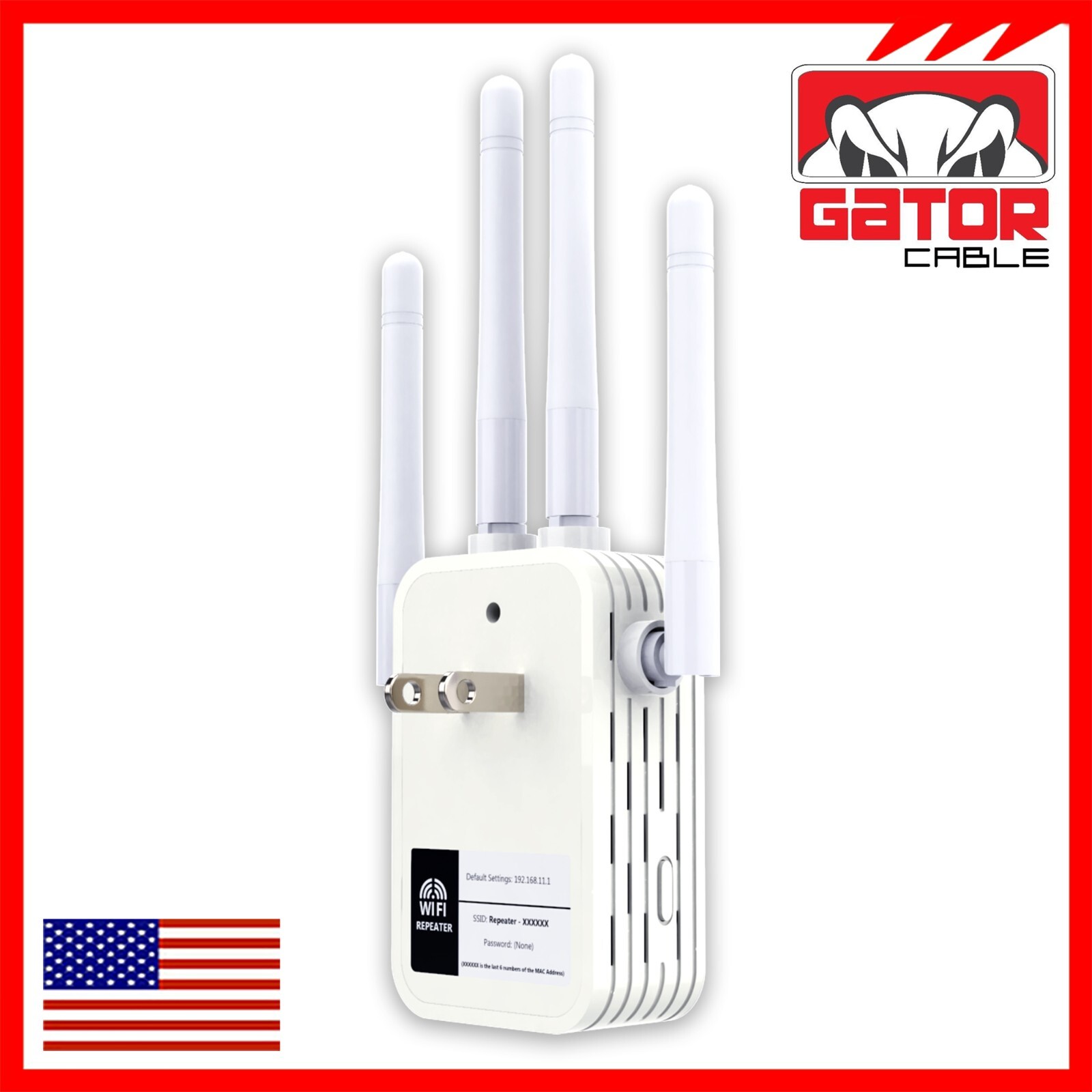 WiFi Range Extender Repeater Wireless Amplifier Router Signal Booster 1200Mbps