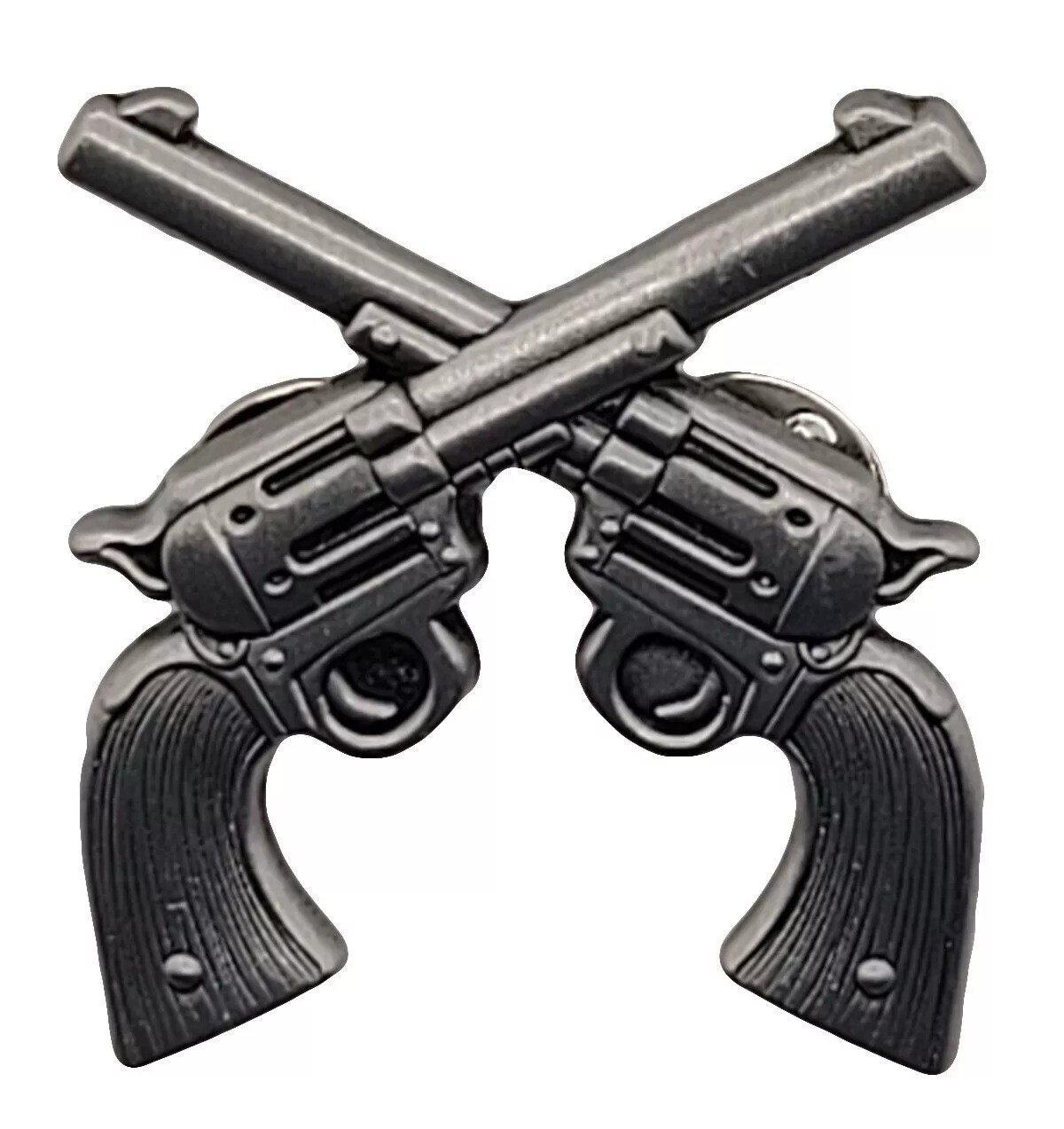 Crossed Guns Biker Mc Jacket Vest hat Biker Pin