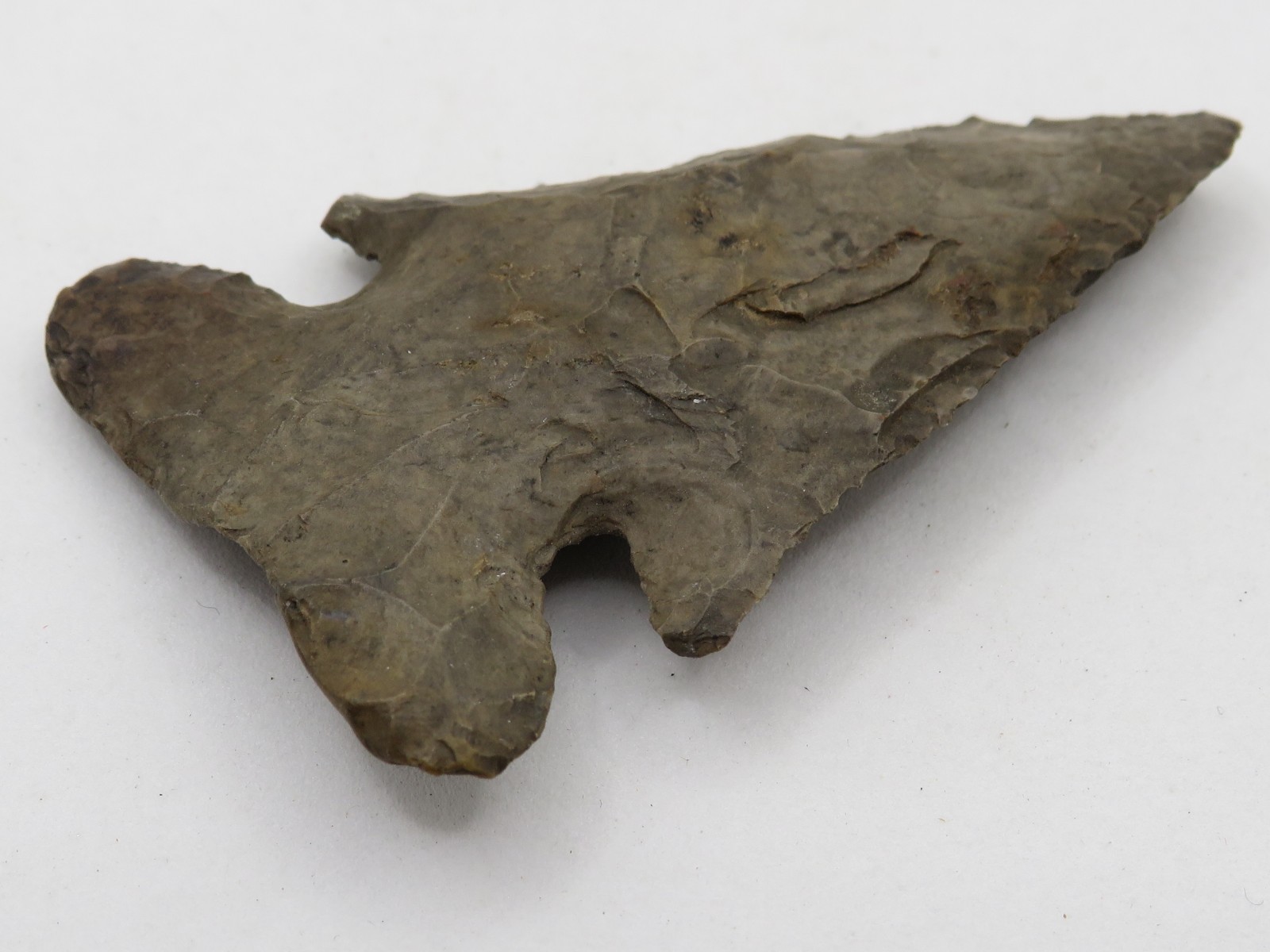 2 5/8" INDIAN ARROWHEAD AUTHENTIC - THEBES PROJECTILE POINT - OHIO*