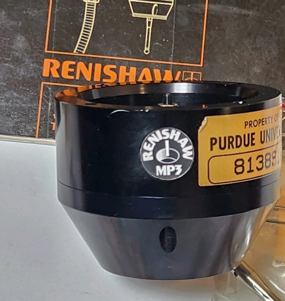 Renishaw MP3 Saber Probe Imp Arm Housing With Box Instructions And Accessories