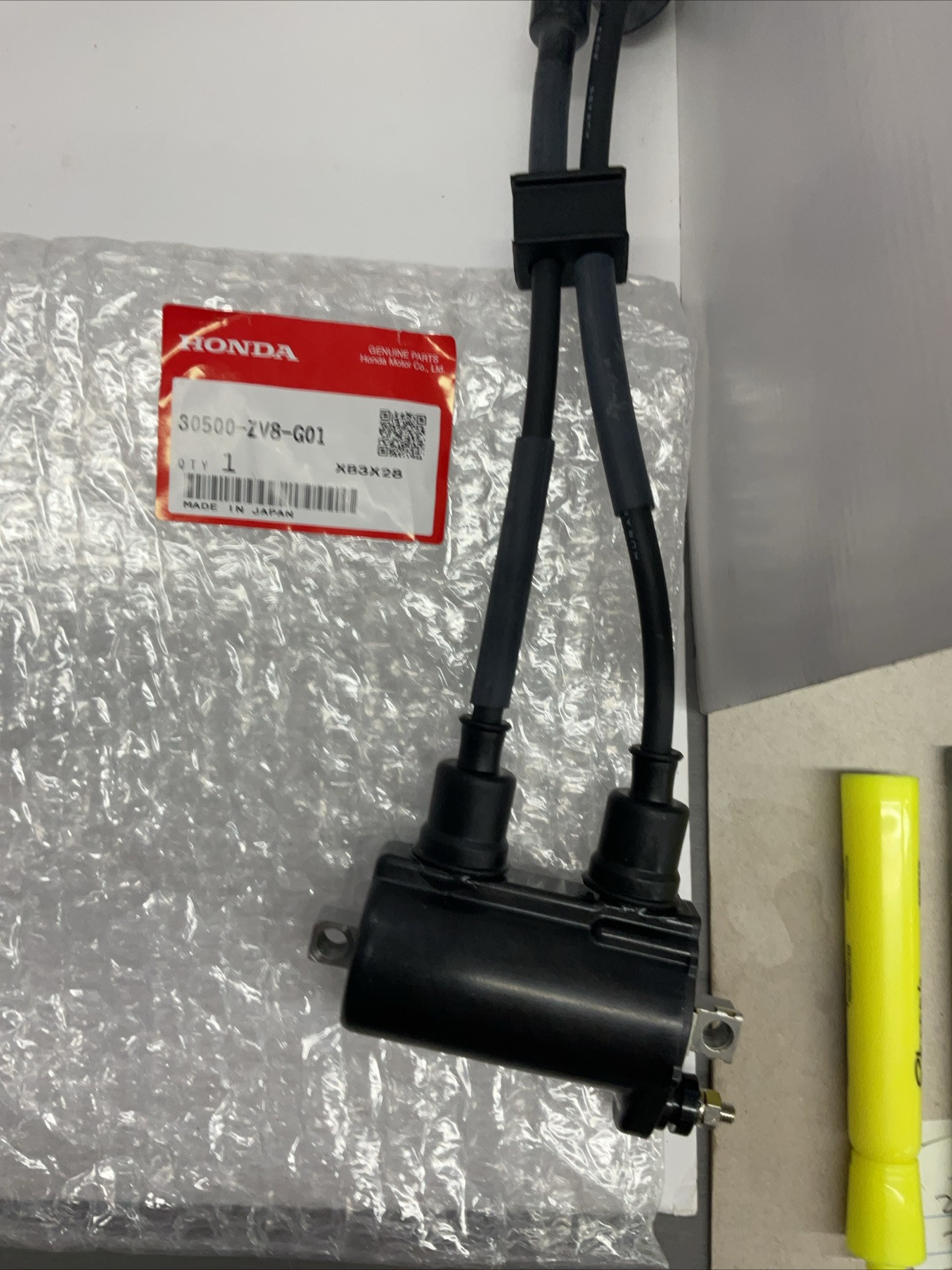 HONDA BF75 BF 75 7.5 7 HP OUTBOARD BOAT MOTOR ENGINE IGNITION COIL 30500-ZV8-G01