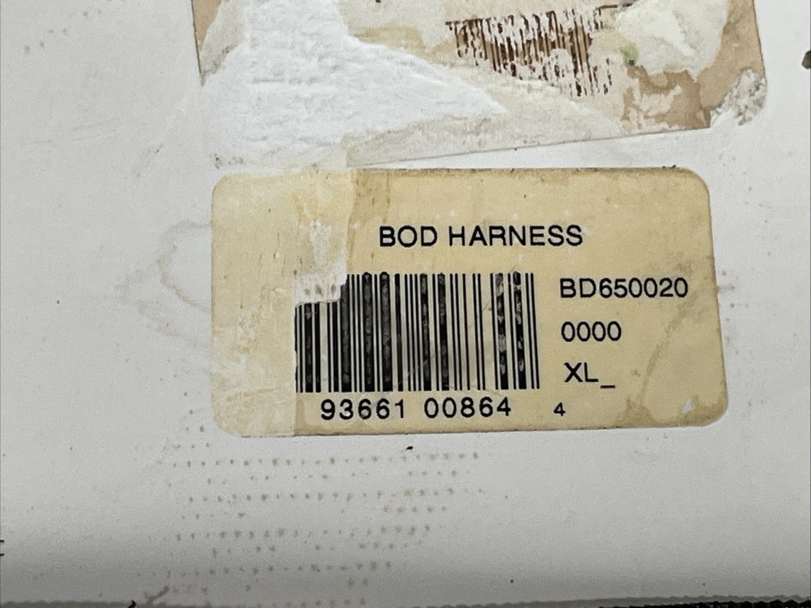 Black Diamond Alpine Bod Climbing Harness XL New