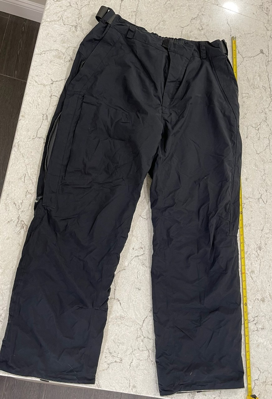 RLX Ralph Lauren Ski/Snowboard Snow Pants Black Size XL