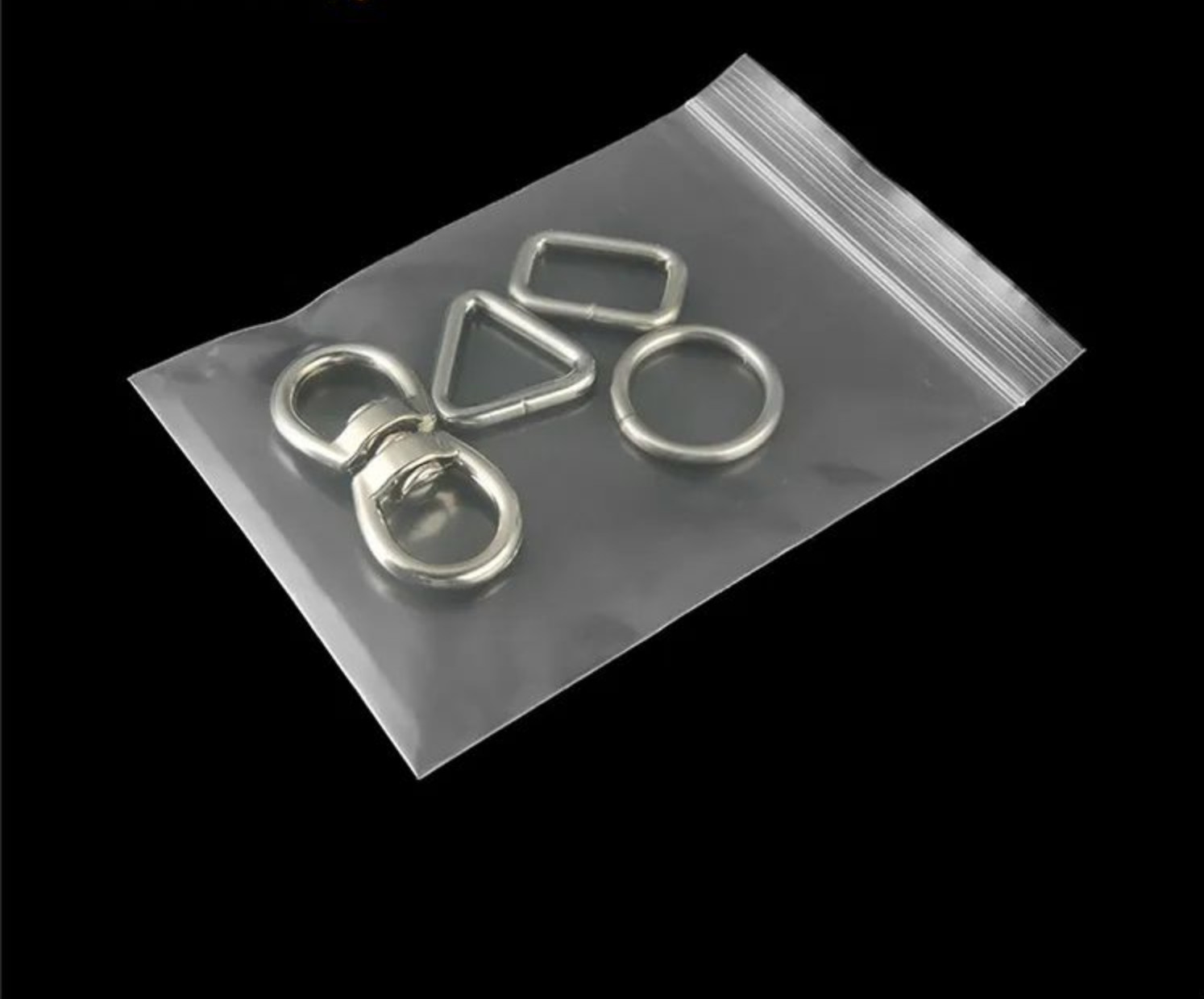 Clear Zip Seal Plastic Bags Jewelry Zipper Top Lock Reclosable Baggies 2 Mil 2ML