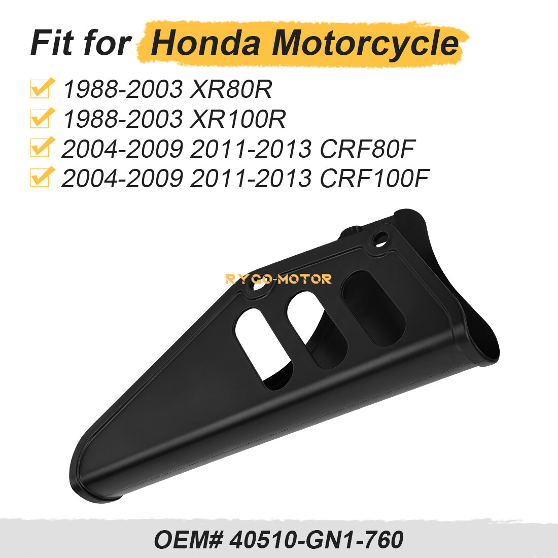 Chain Guard For Honda XR80R XR100R 1988-2003 CRF80F CRF100F 04-13 40510-GN1-760