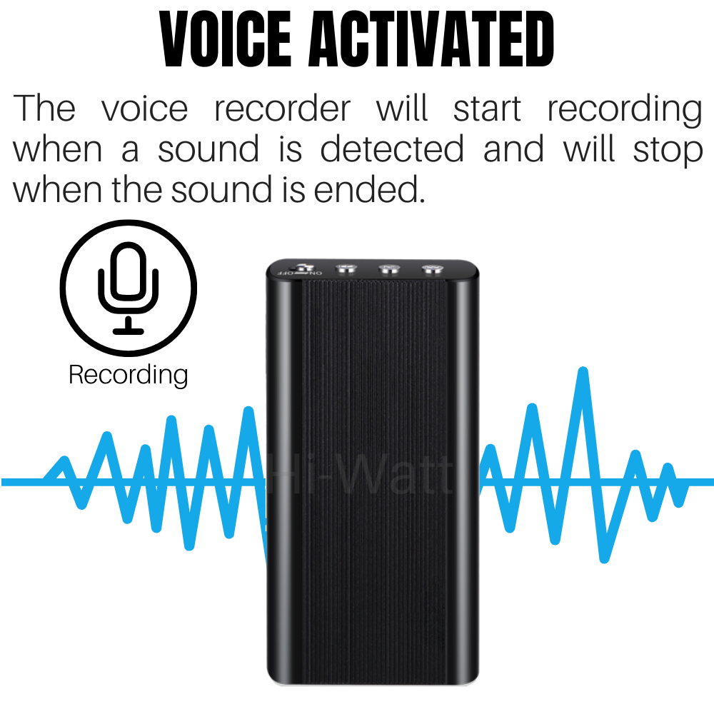 240 Hr Spy Mini MP3 Digital Voice Activated Recorder 16GB Audio Recording Device