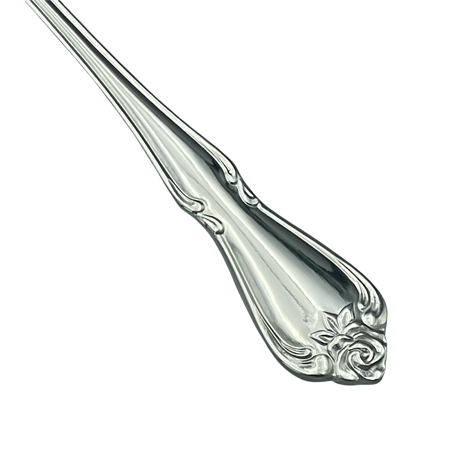 Oneida True Rose Stainless Steel Dinner Fork (Set of Four)