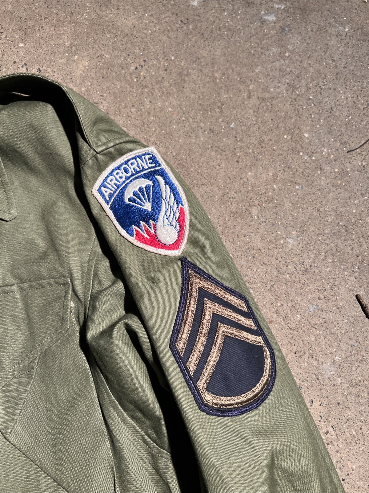 Korean War US Army 11th / 187th Airborne M-1950 Field Jacket (FF530