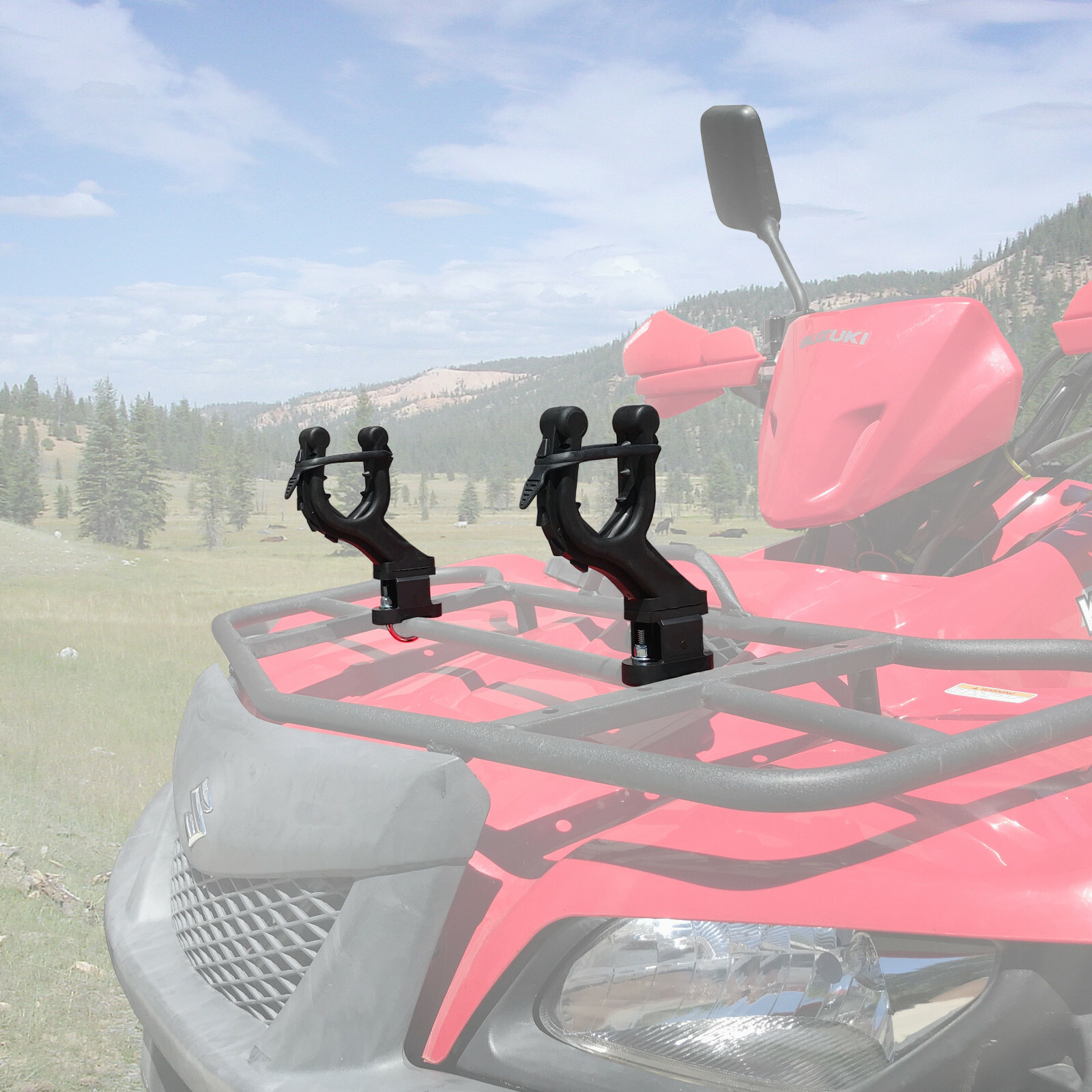GRASPUR™ ATV Gun & Bow Rack - Single ATV Gun Holder - Model ATV1 - FREE SHIPPING