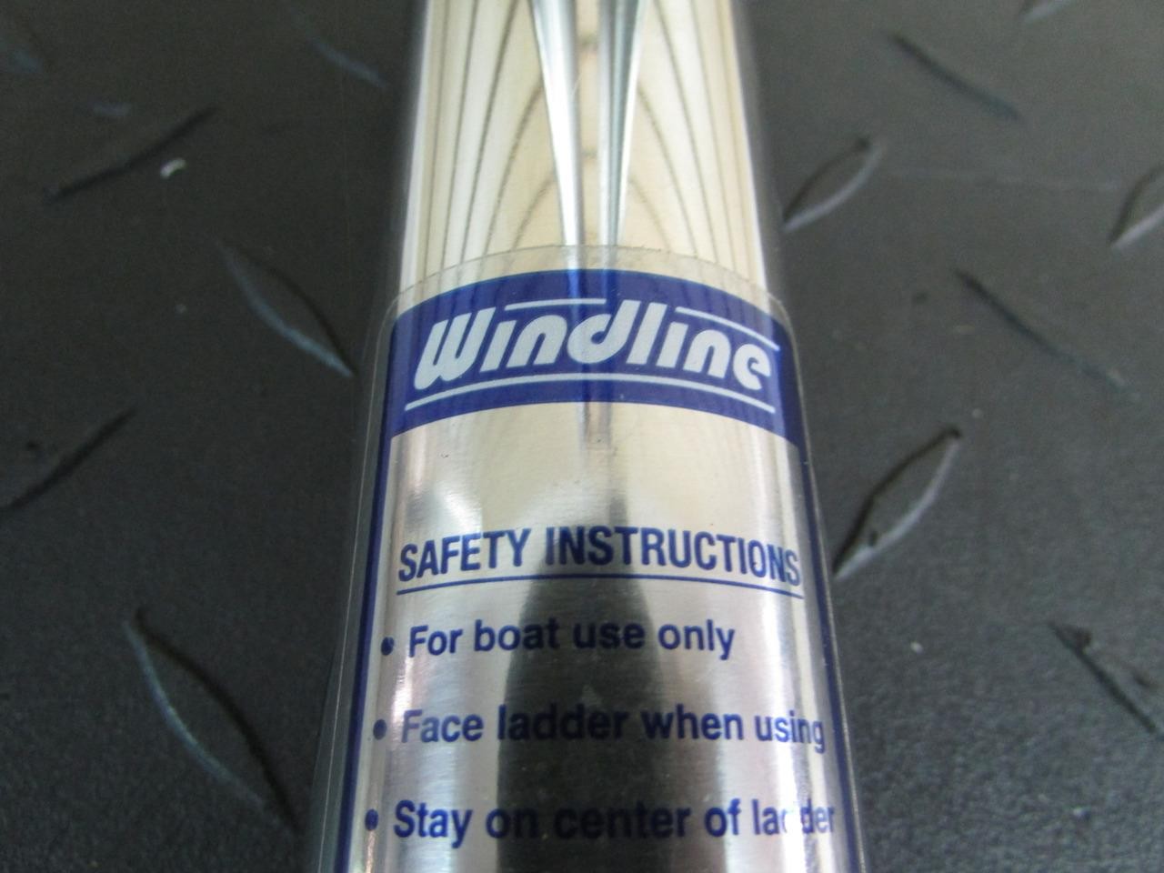 Windline 4 Step Telescopic 45" Marine Boat Ladder TPL-4XPE *New* w/ Hardware