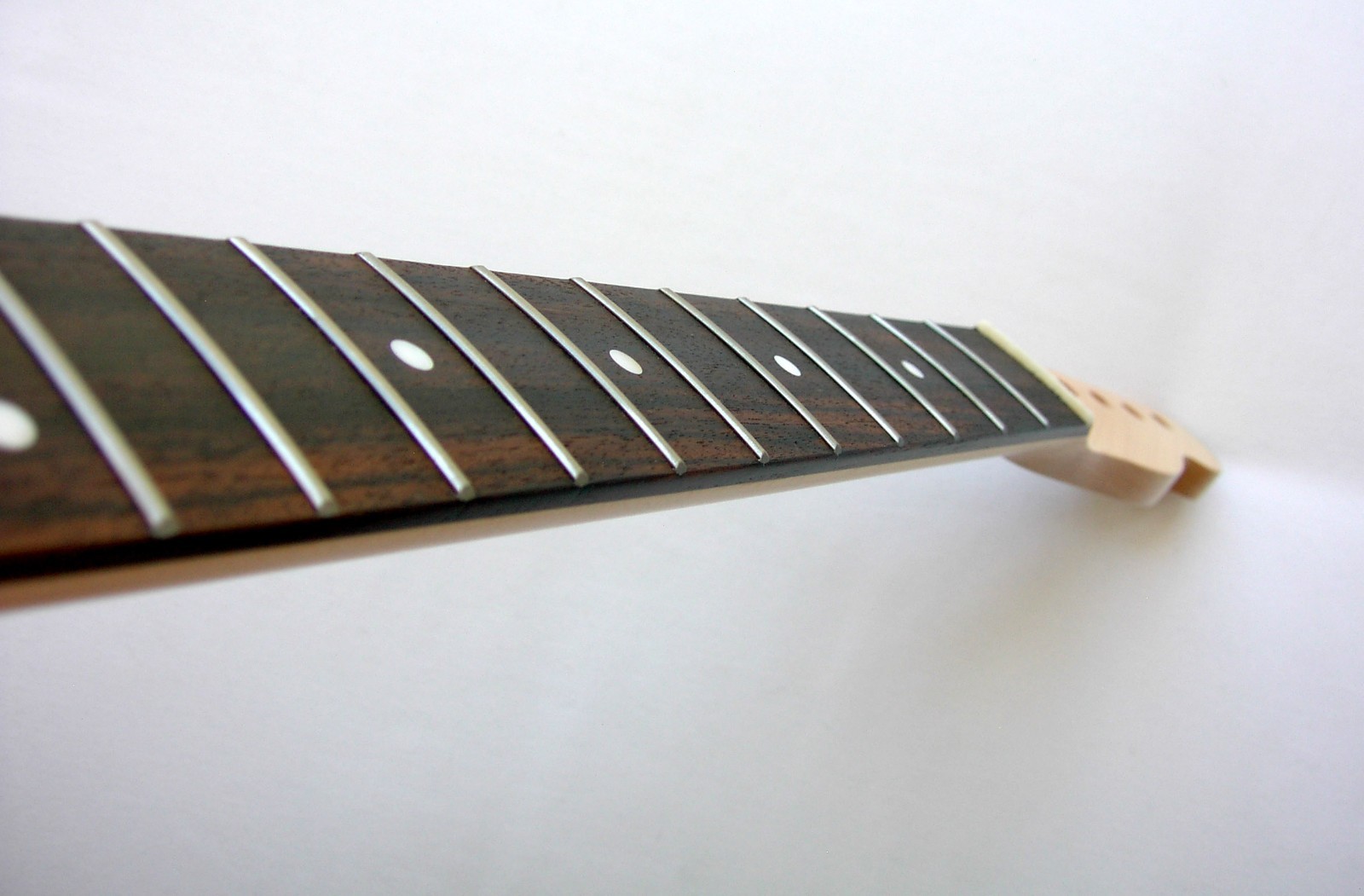 TELECASTER Neck /43mm NUT/MOP/Med Jumbo w/Warmoth Bone Nut (fits Fender TELE