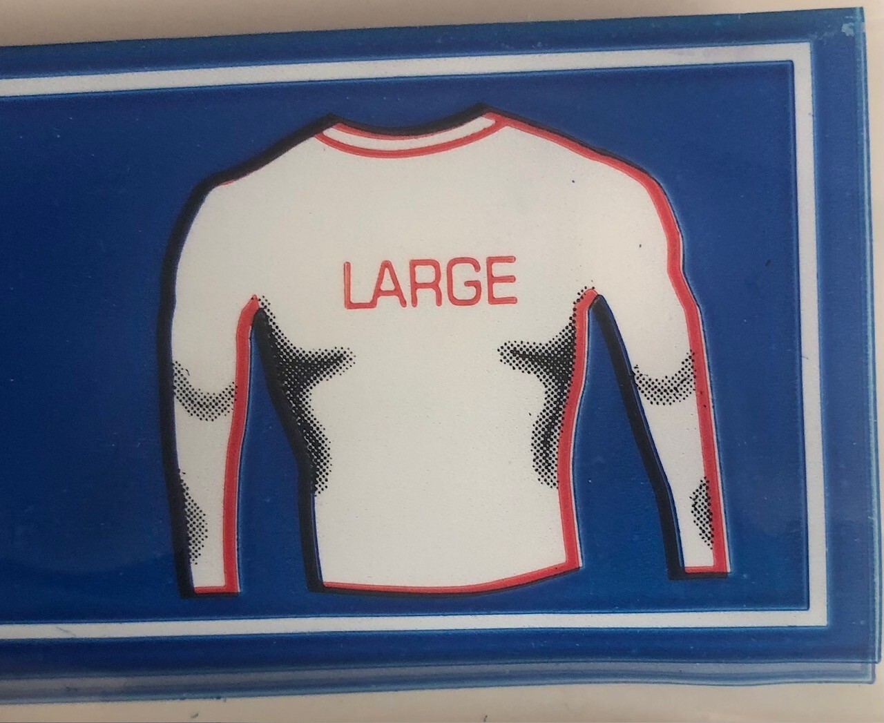 3 Long Sleeve Dri-Duke Moisture Control Men's Shirt DRY FIT * LARGE * NEW USA