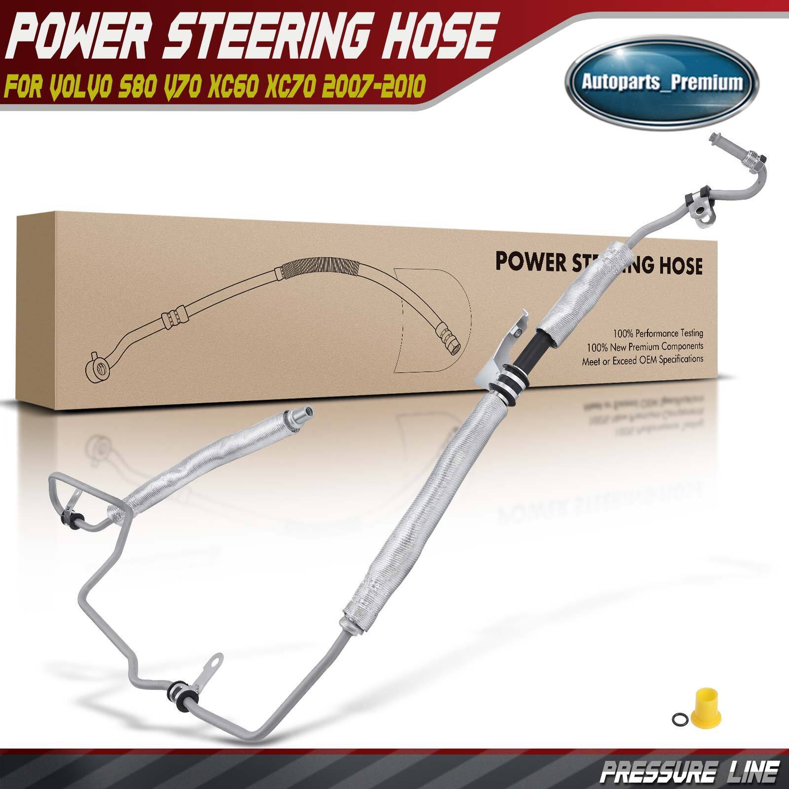 Power Steering Pressure Line Hose Assembly for Volvo S80 07-10 V70 XC70 L6 3.2L