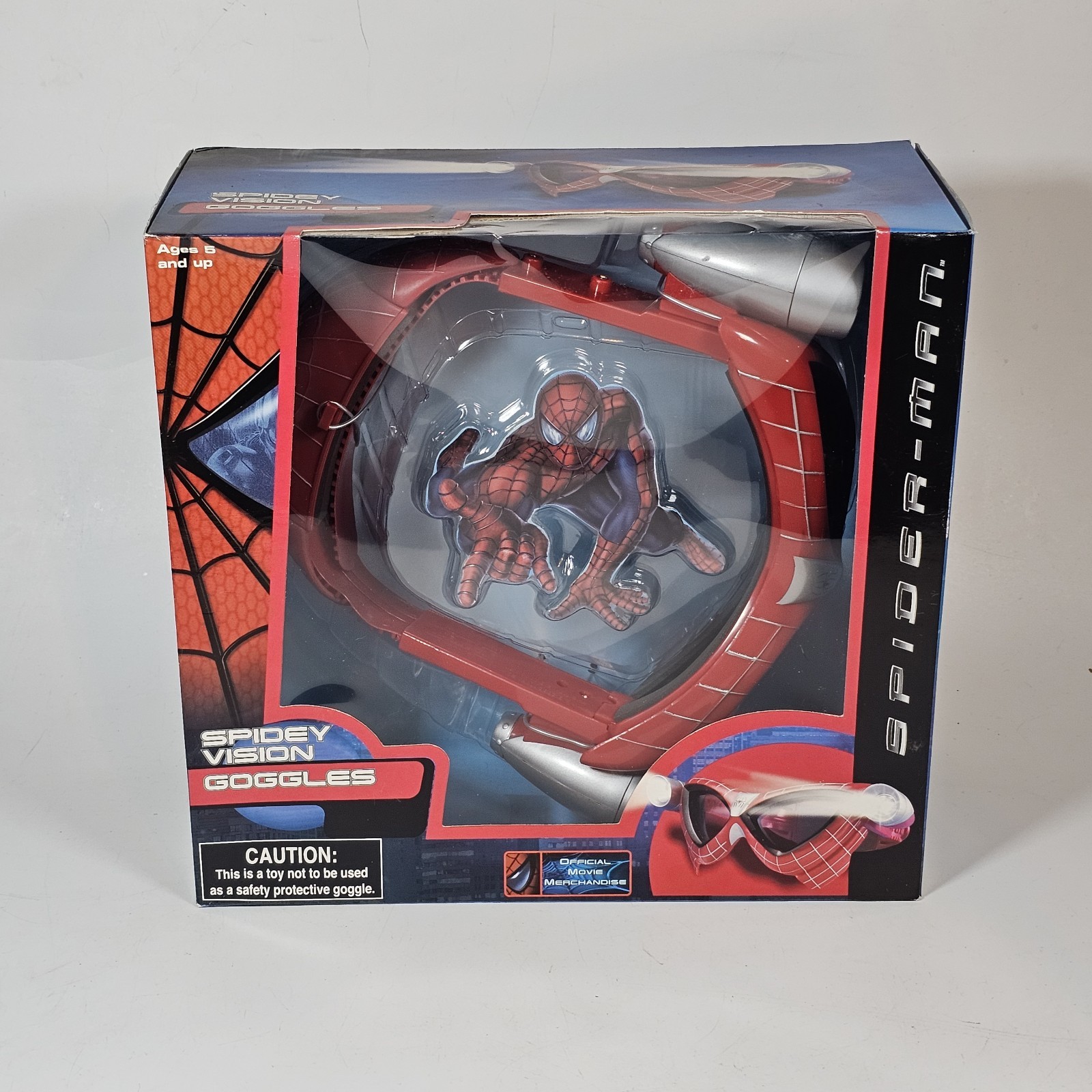 2002 Spider-Man Movie Spidey Vision Goggles Marvel Tobey Maguire NEW