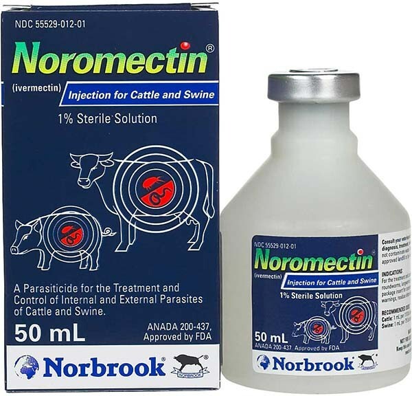 Norbrook Dewormer Wormer  50 mL Cattle Swine parasites Inject