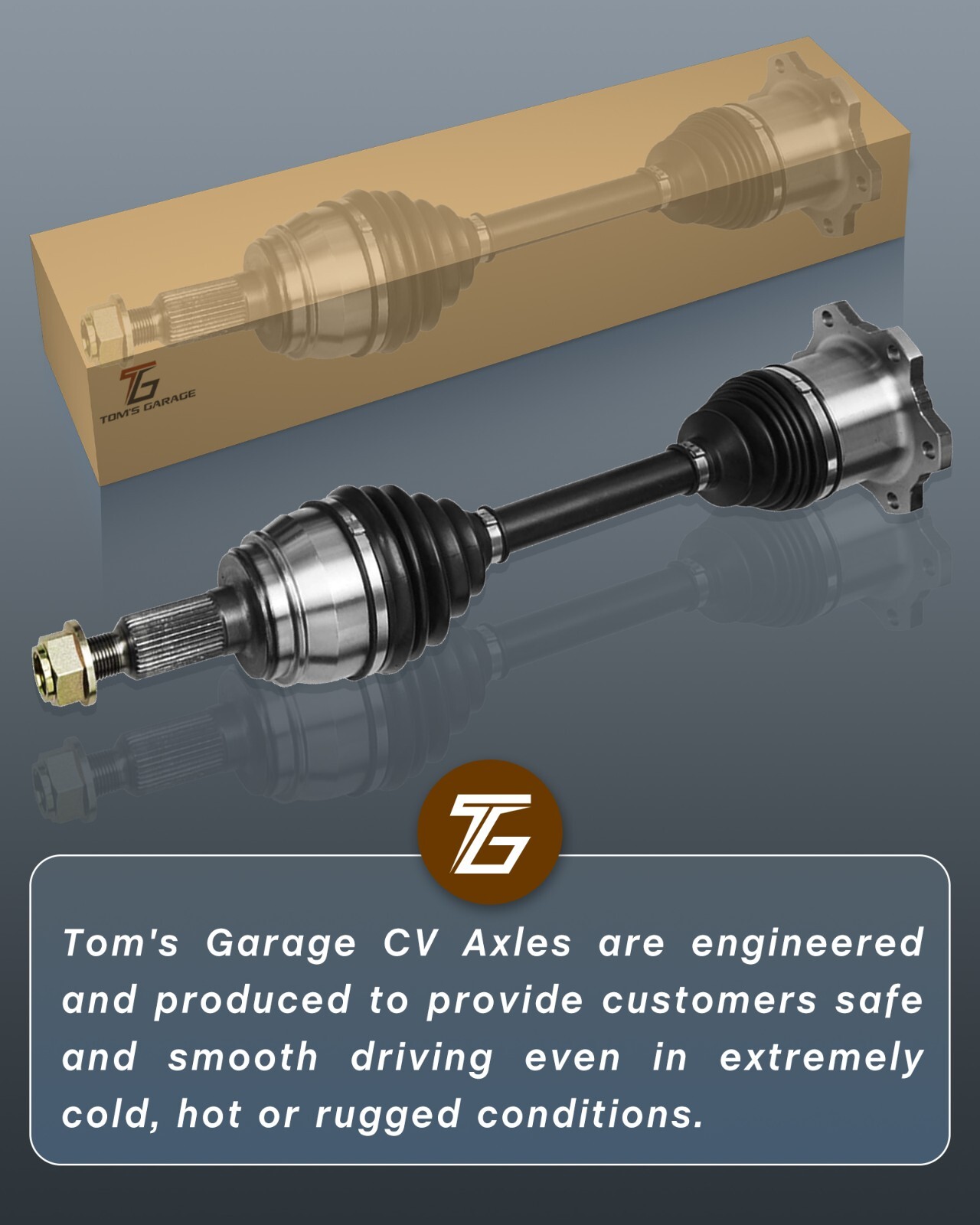 Pair 6-Lug Front CV Axle for Chevy Avalanche Cadillac Escalade ESV EXT 4WD