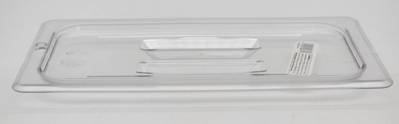 (6 Pack) Cambro CA30CWCH135 Food Pan Lid 1/3 Third Size Clear with Handle