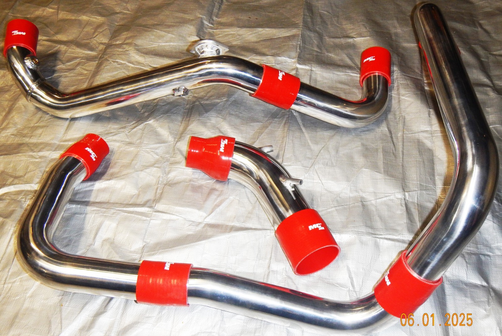 Mitsubishi Starion Dodge Conquest IC Hardpipe Kit - by Motocam360