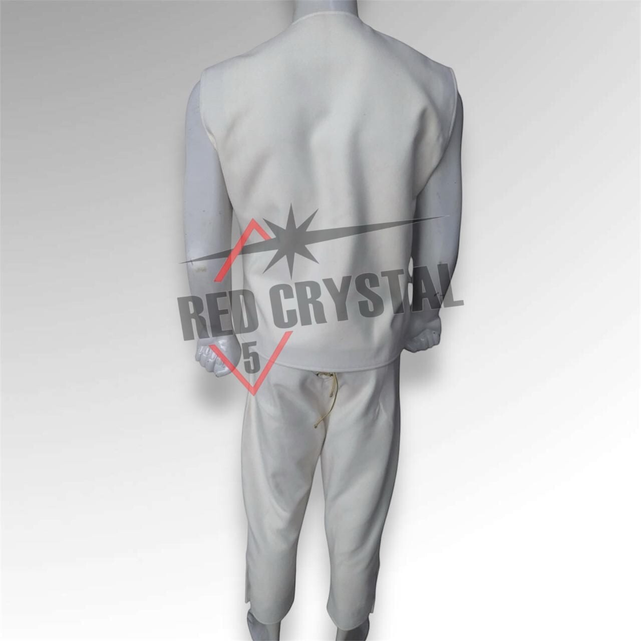 18th Century British Revolutionary War Men Off White Waistcoat and Breeches