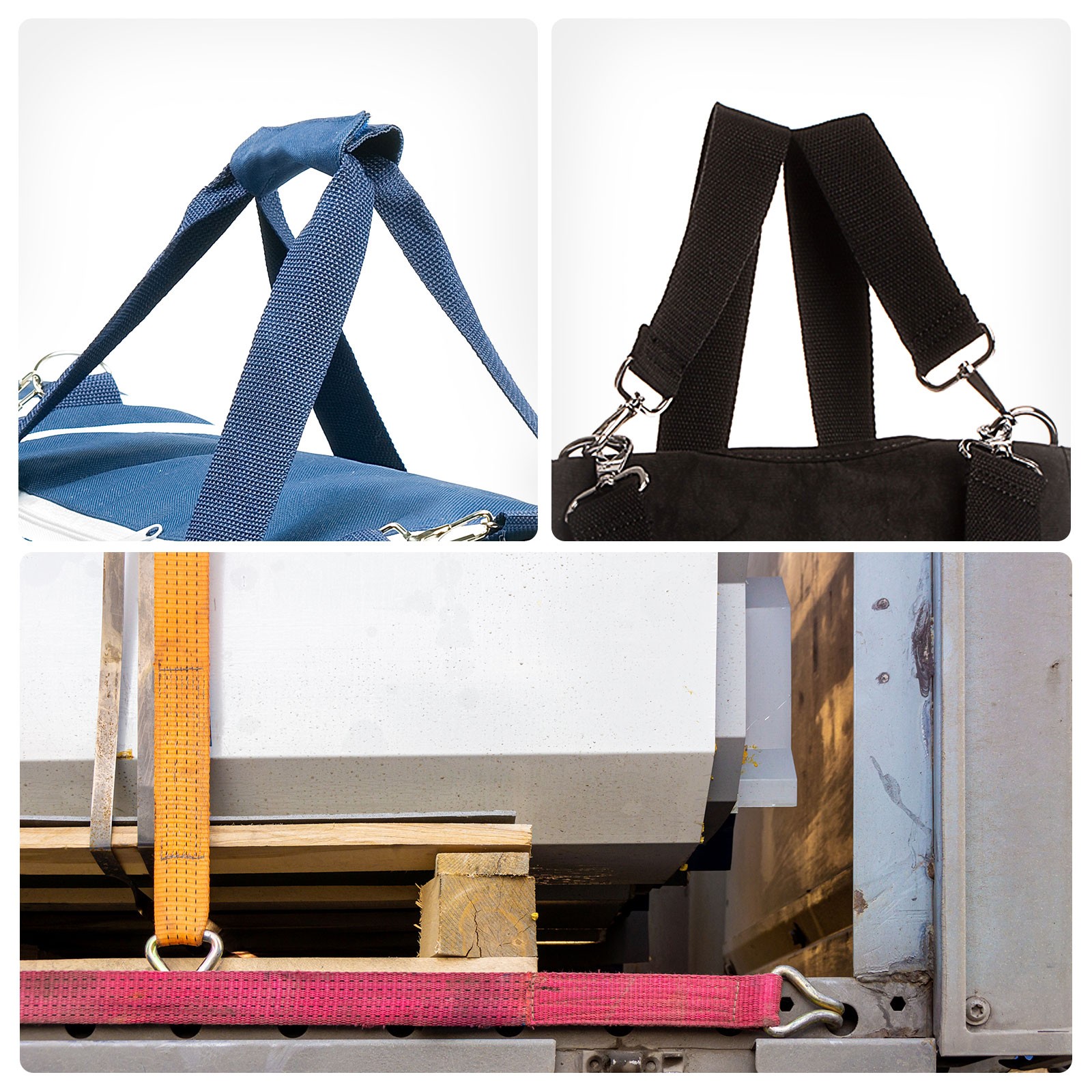 Lightweight Polypropylene Webbing Strap 5cm 5 Yard Dark Green