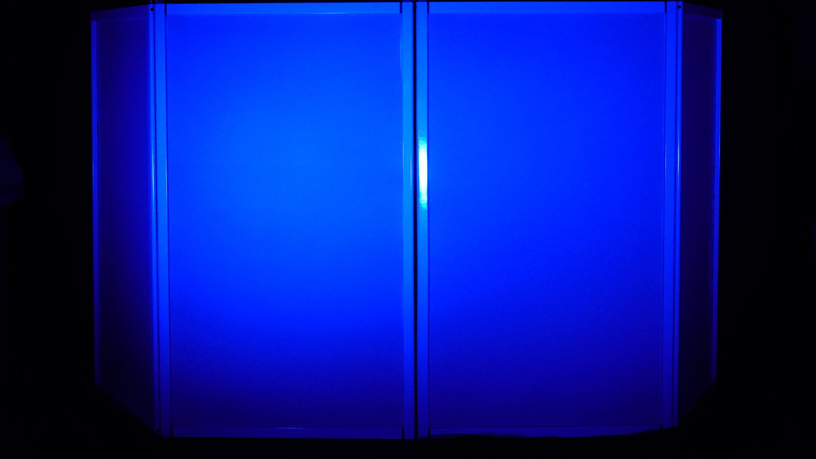 Rockville RFAAW DJ Event Facade Light Weight Metal Frame Booth+Travel Bag+Scrim