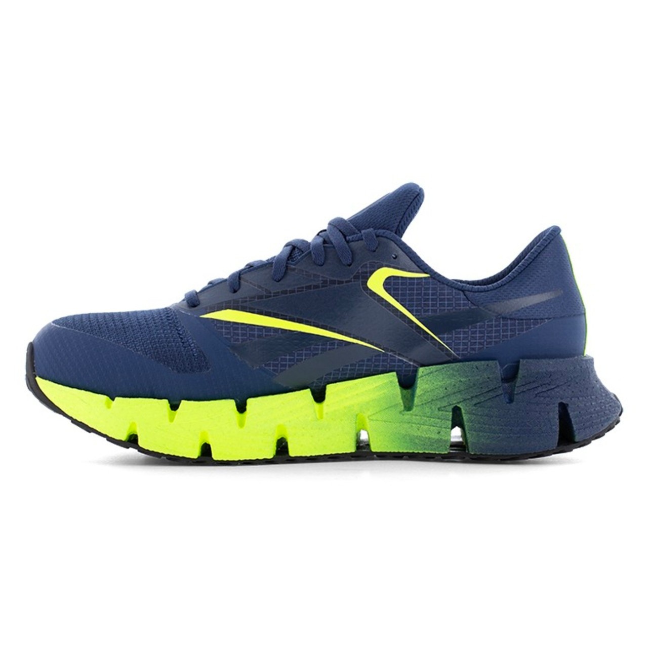 REEBOK RB3032 FLOATZIG WORK COMP TOE EH ASTM SR NAVY/VOLT SHOES $130 NIB MEN'S