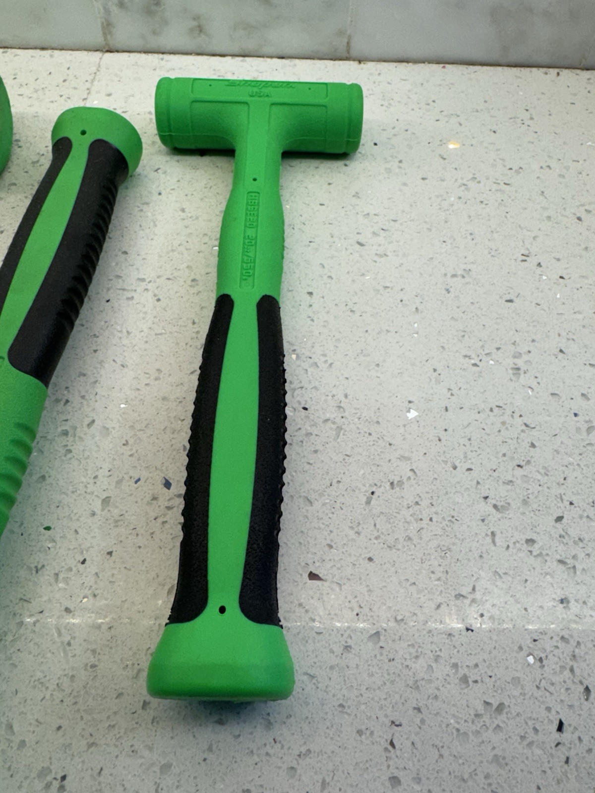 Snap-on 3pc Green Dead Blow Hammer Foam Set HBFE302FG (20 oz 24 oz 48 oz)