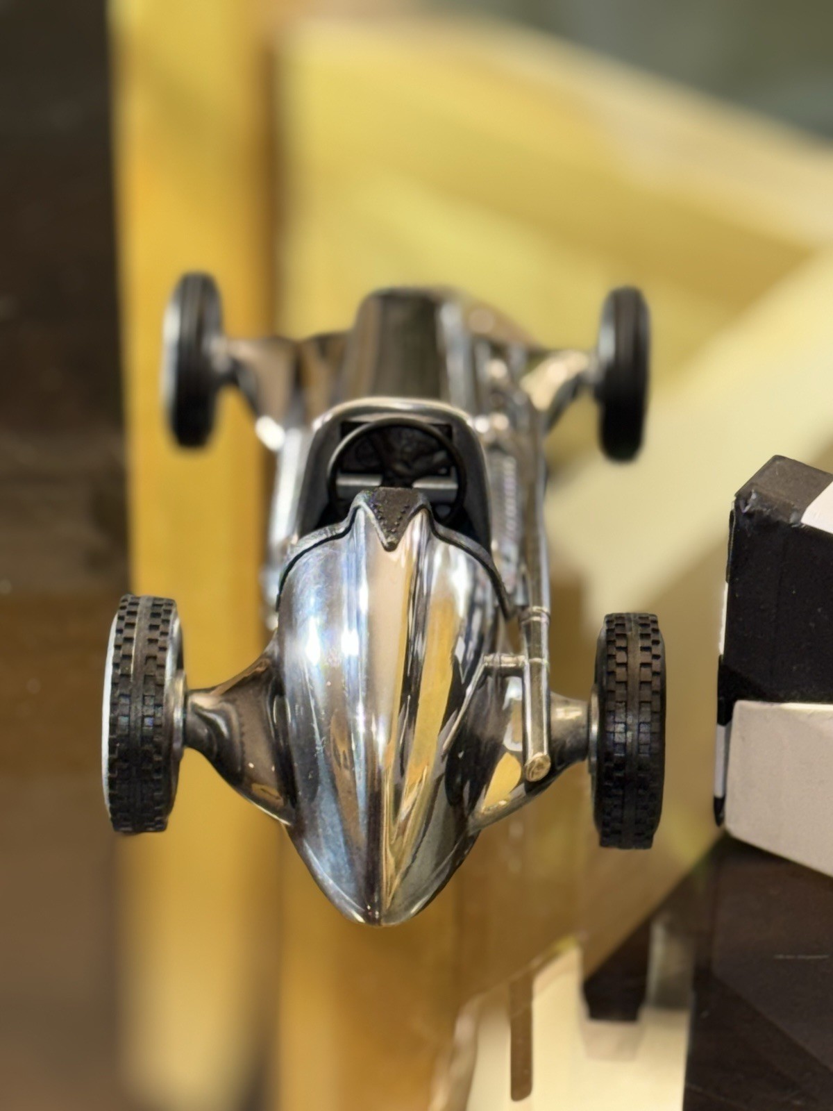 Hornet 1930s Tether Car Model 9.75" Aluminum Replica Racing Spindizzy New